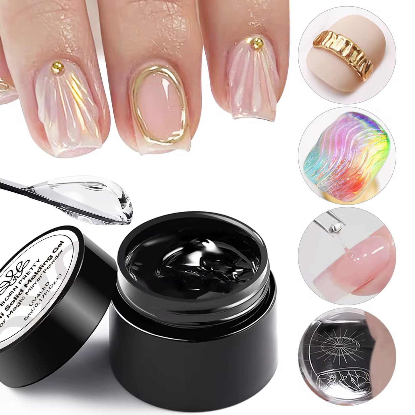 5D non stick carving gel