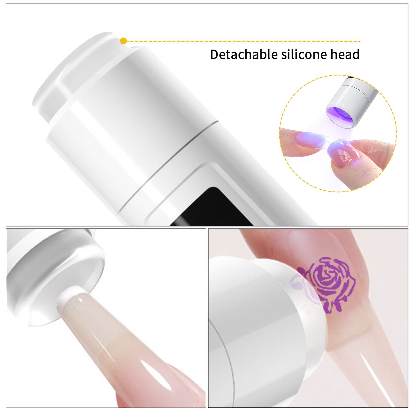 Rechargeable flashlight lamp