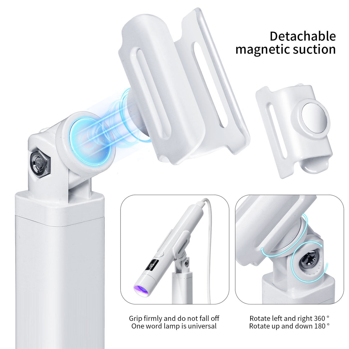 Rechargeable flashlight lamp
