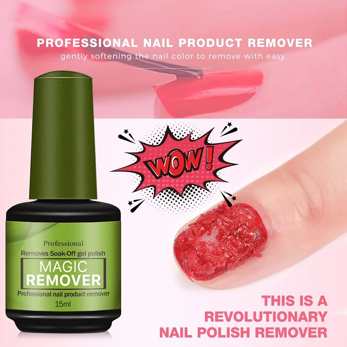Gel polish remover