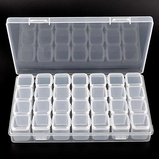 28 cell storage container