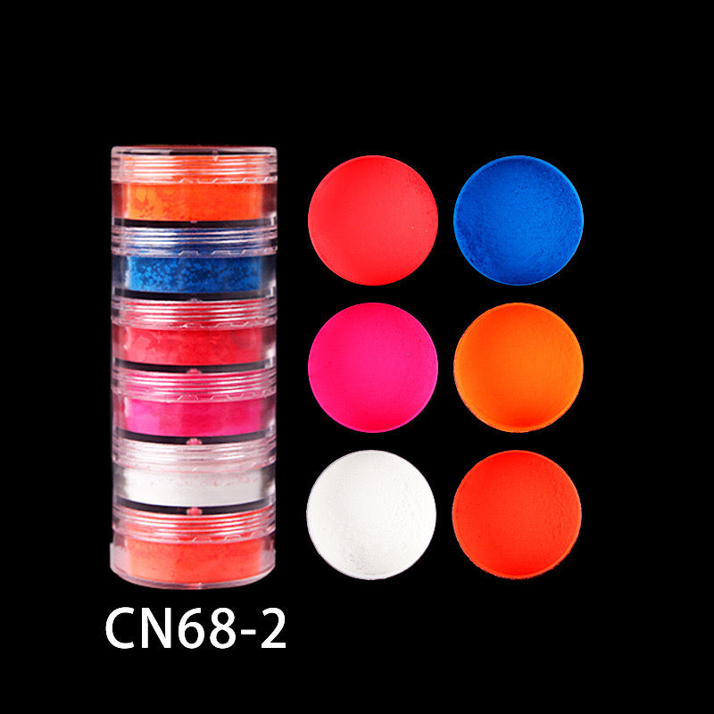 Stacked Neon Pigment Set