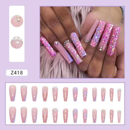 Press on nail set (Z418)