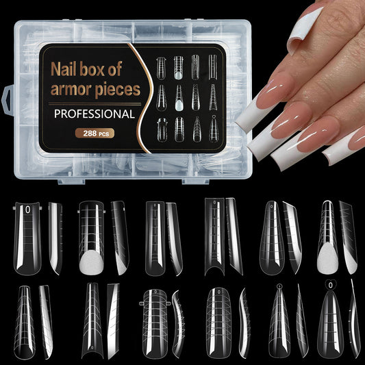Polygel nail forms