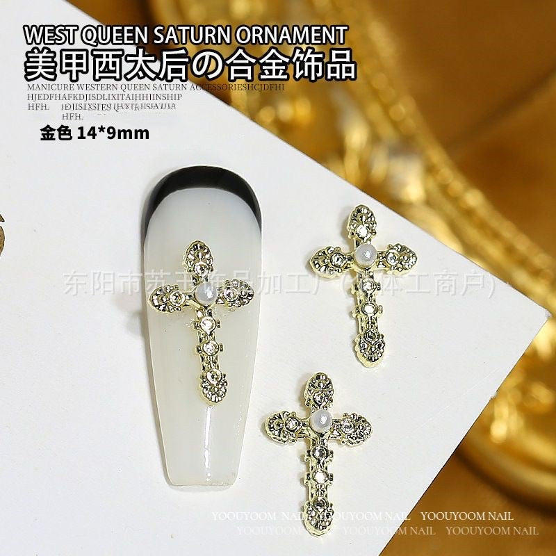 Cross charms (2pcs)