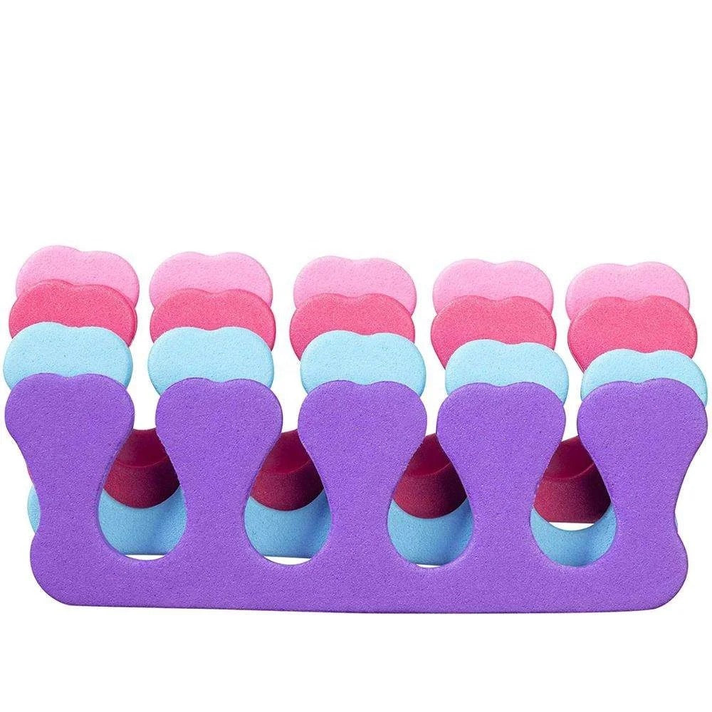 Foam manicure/pedicure separators