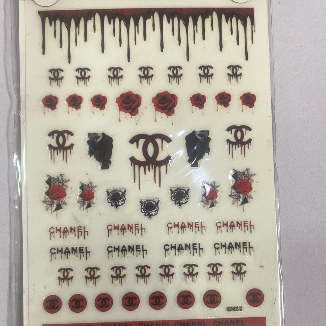 Halloween Chanel Sticker