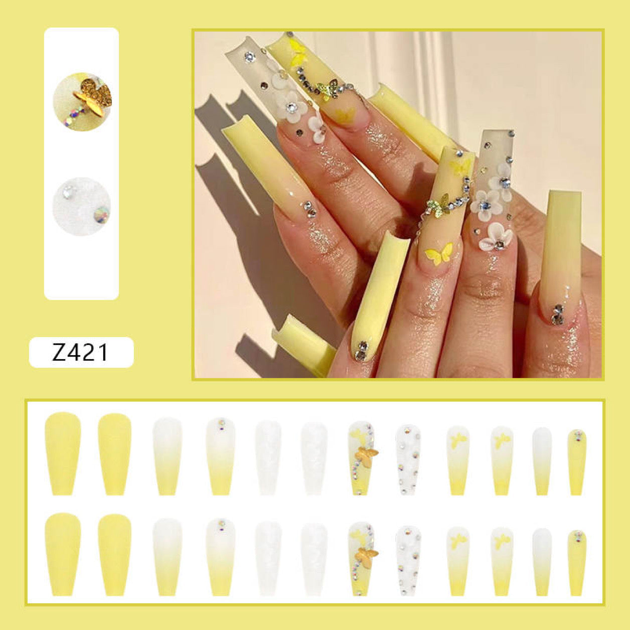 Press on nail set(Z421)