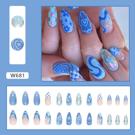 Press on nail set (W681)