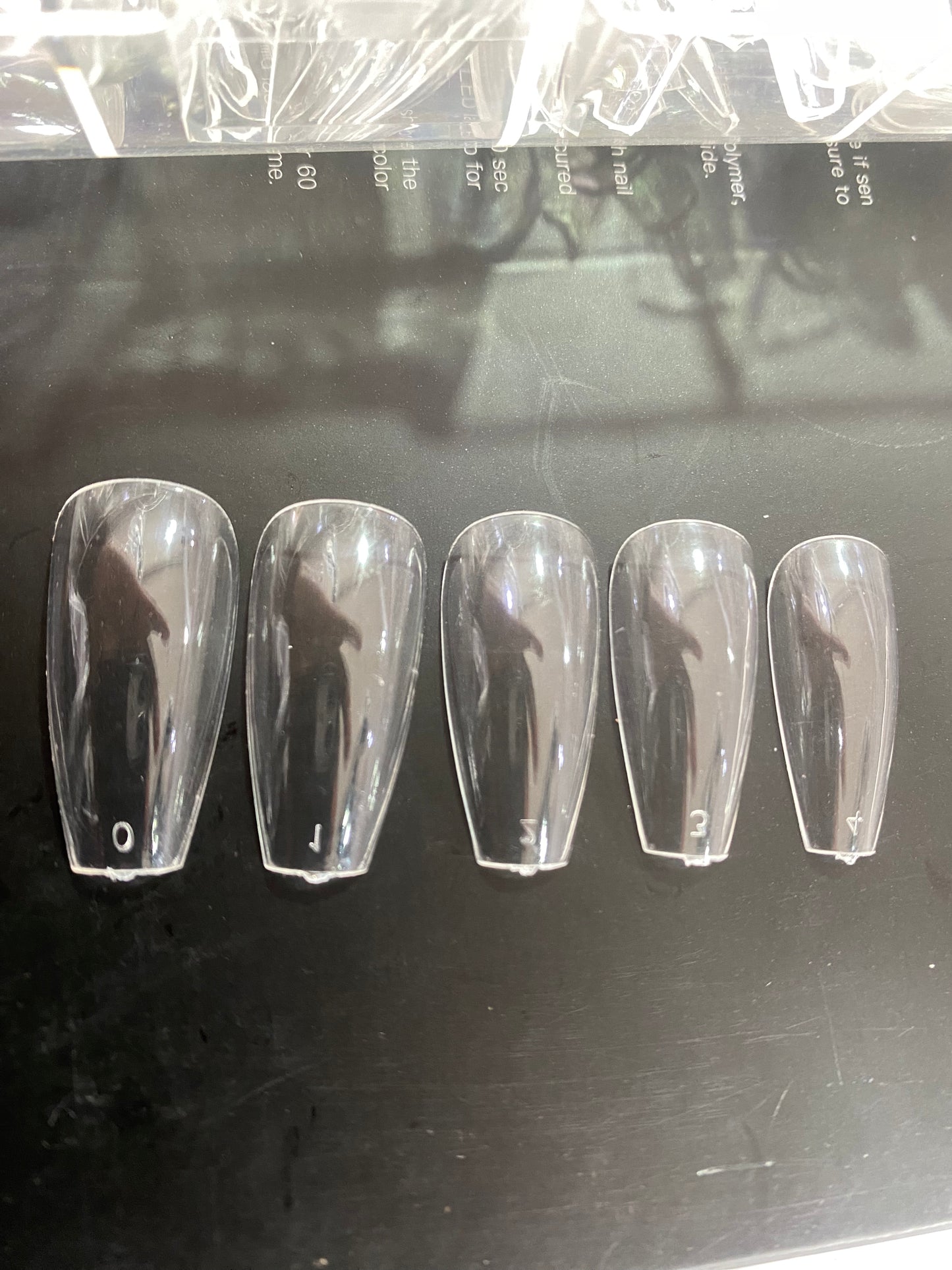 Medium Full Cover Coffin Nail Tips