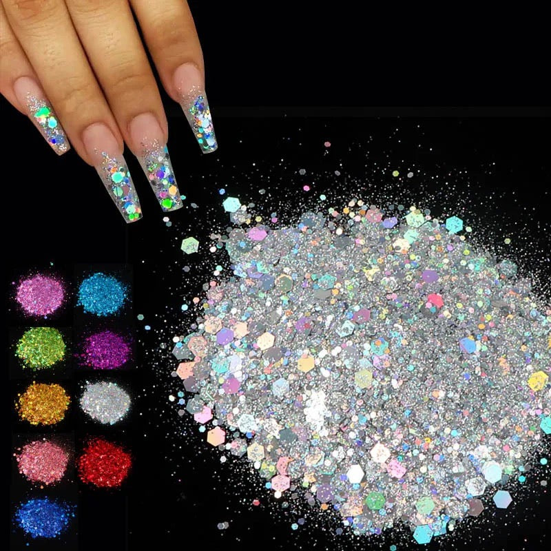 Holographic Chunky Glitter (Single)