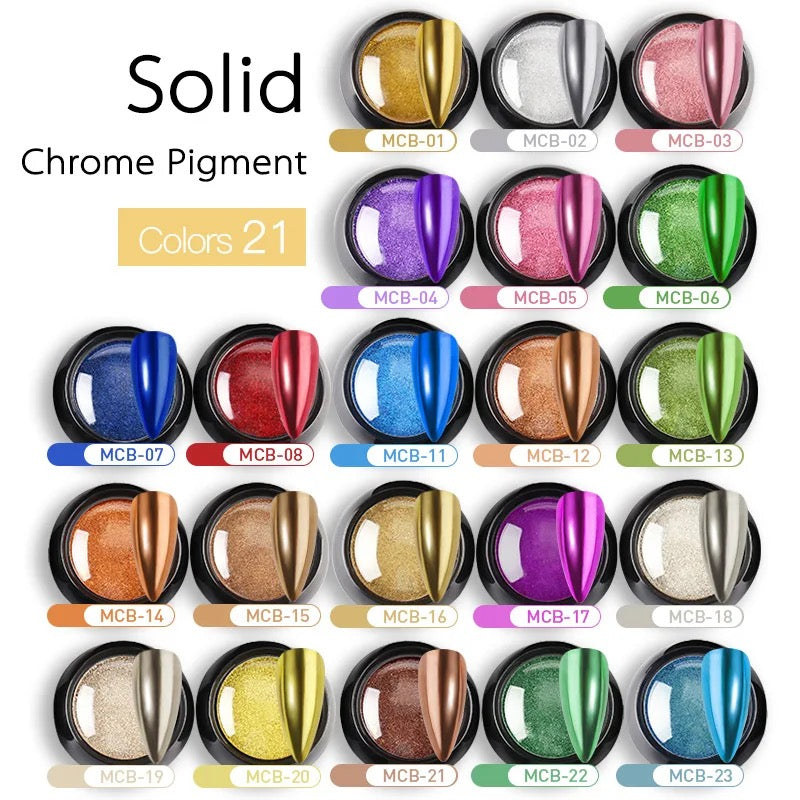 Mirror chrome pigment