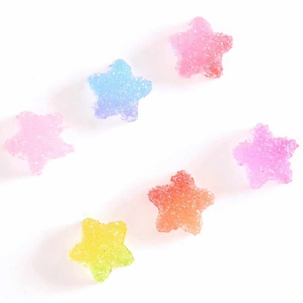 Ombré Sugared Star Charms