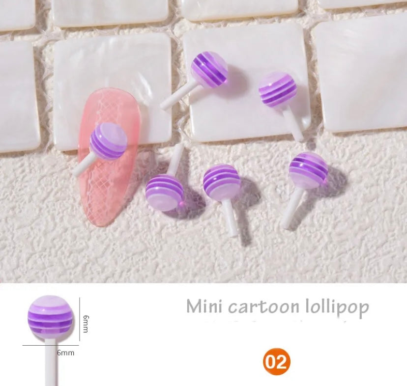 Mini Lollipop Charms