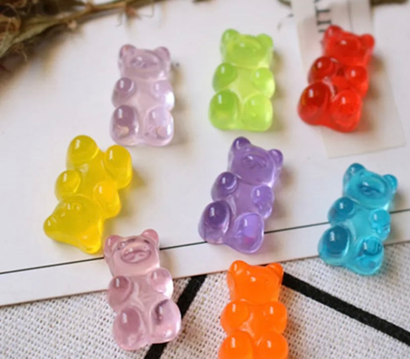 Jelly Teddy Charms