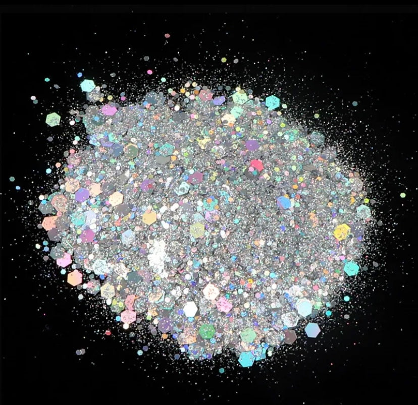 Holographic Chunky Glitter (Single)