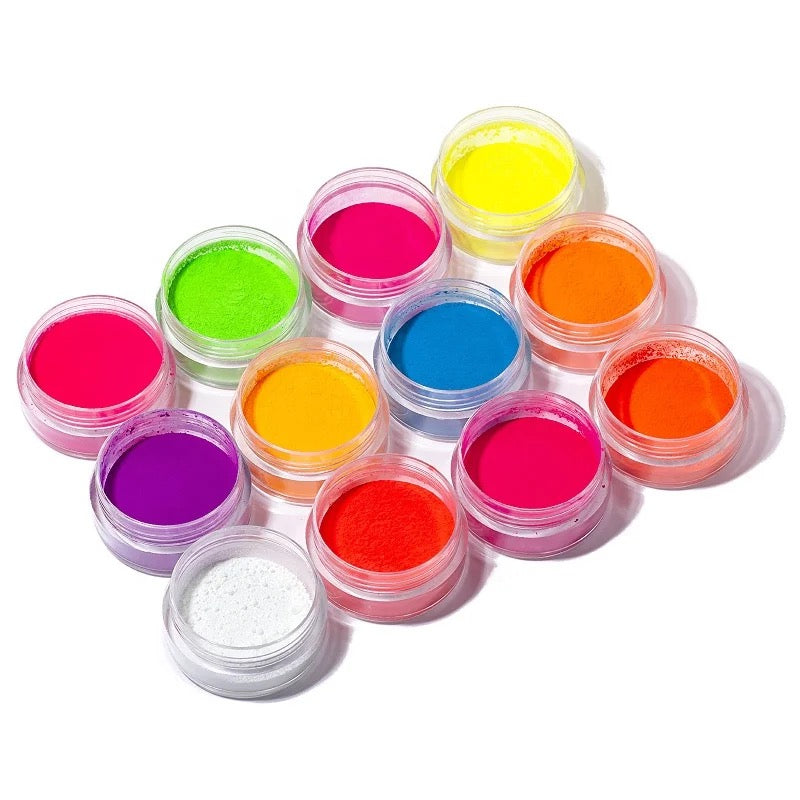 Neon pigment set