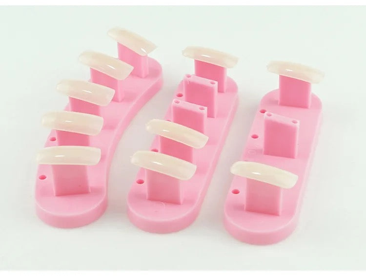 Plastic 13 piece nail stand