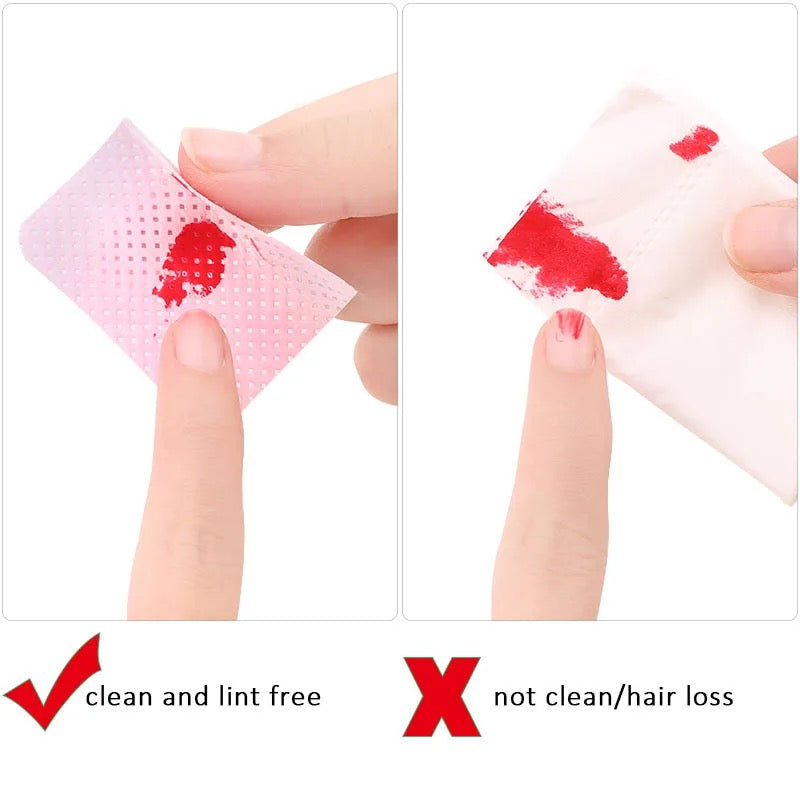 Lint free wipes