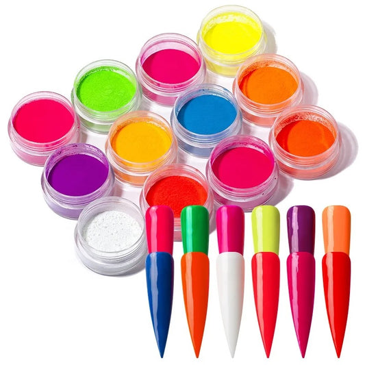 Neon pigment set