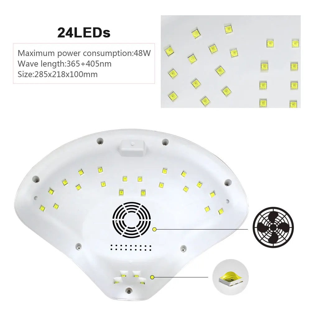 SUN 669 2-in-1 uv/led lamp