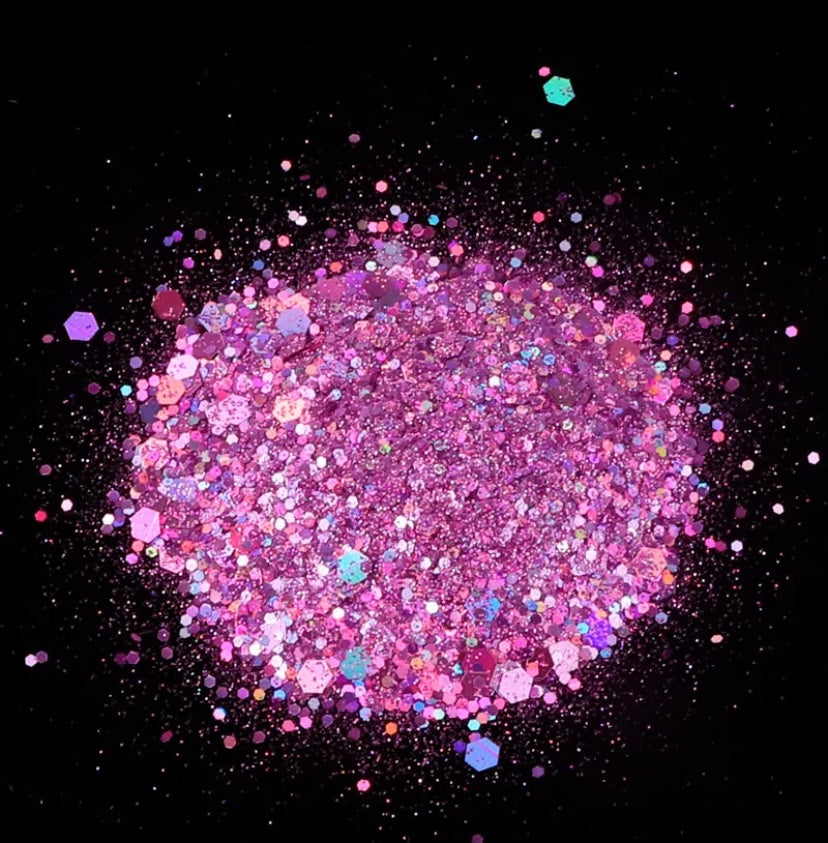 Holographic Chunky Glitter (Single)