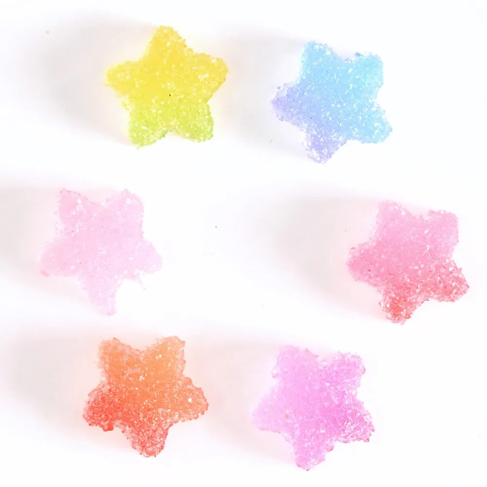 Ombré Sugared Star Charms