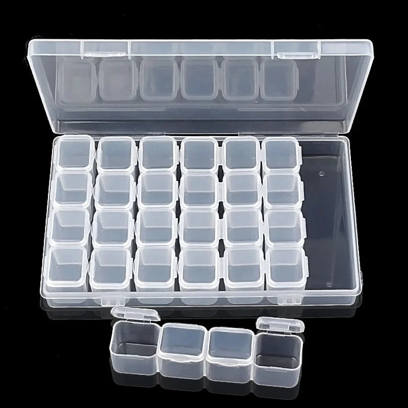 28 cell storage container